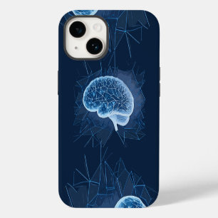 Brain Network Illustration - Neural Network iPhone 14 Case