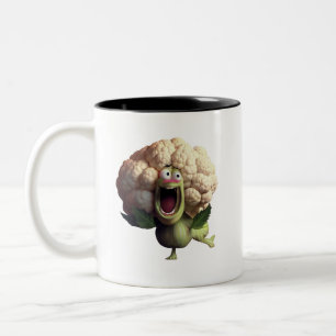 Brain on Break Two-Tone Coffee Mug