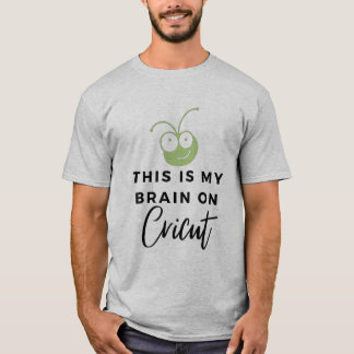 Brain on Cricut T-Shirt
