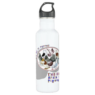 Brain On Pigeons 710 Ml Water Bottle