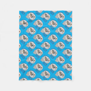 Brain On Pigeons Fleece Blanket