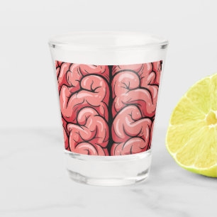 Brain Pattern Shot glass