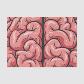 Brain Pattern Tissue Paper