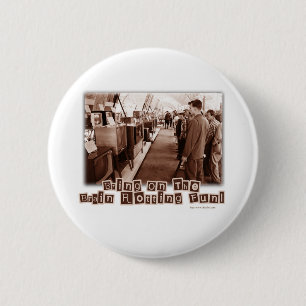 Brain Rotting Fun! 6 Cm Round Badge