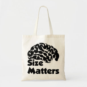 Brain Size Matters #USAPatriotGraphics © Tote Bag