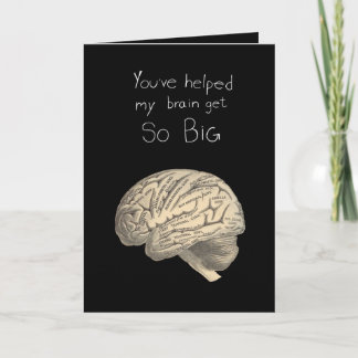 Brain so Big Card
