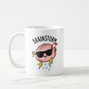 Brain Storm Funny Weather Pun Coffee Mug