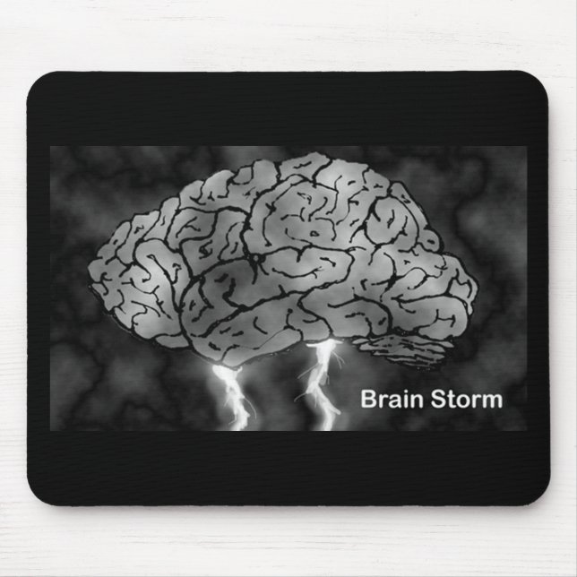 Brain Storm Mouse Pad (Front)