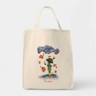 Brain Storm! Organic Grocery Tote Bag
