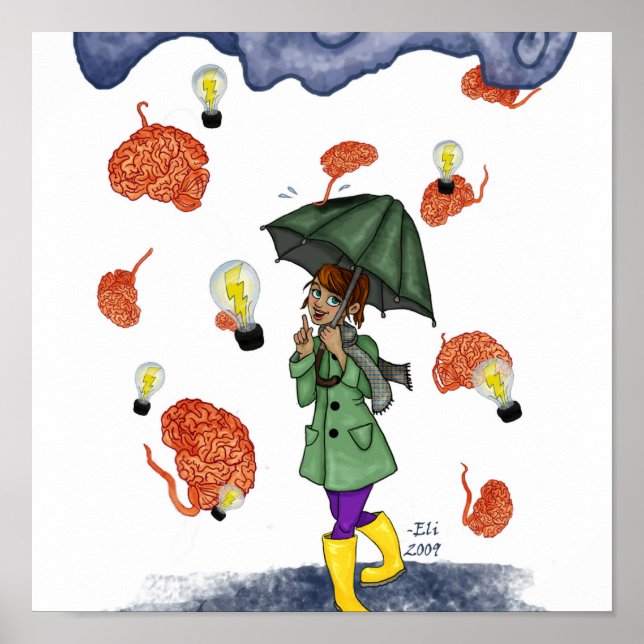 Brain Storm! Poster (Front)