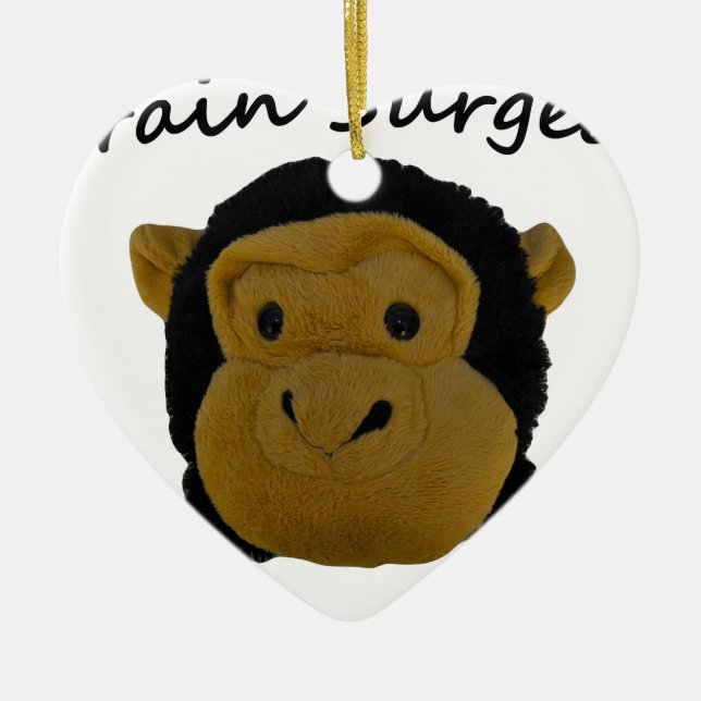Brain Surgeon Ceramic Ornament (Front)