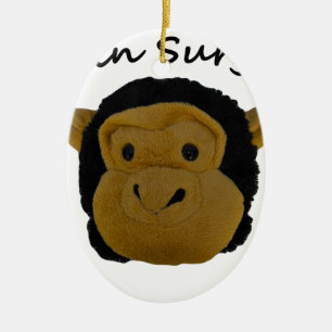 Brain Surgeon Ceramic Ornament