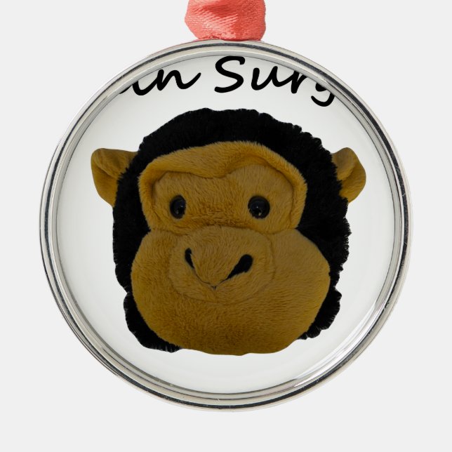 Brain Surgeon Metal Tree Decoration (Front)