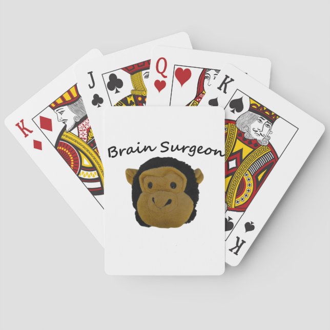 Brain Surgeon Playing Cards (Back)