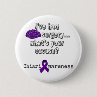 Brain Surgery 6 Cm Round Badge