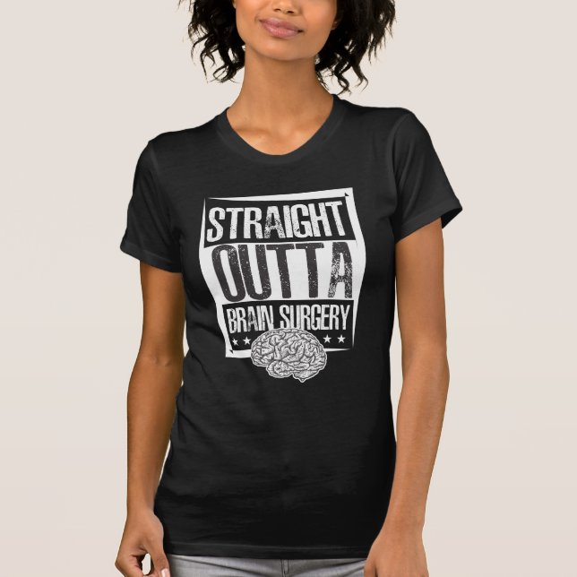 Brain Surgery Survivor Post Tumor Recovery T-Shirt (Front)