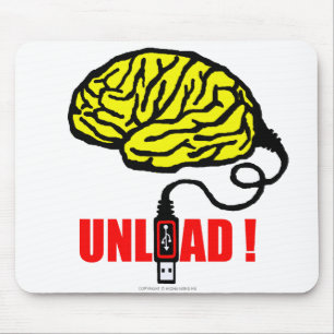 Brain to unload mouse pad