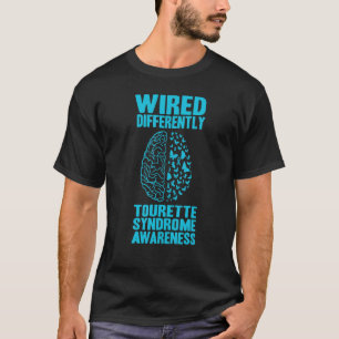Brain Tourette Syndrome Awareness T-Shirt