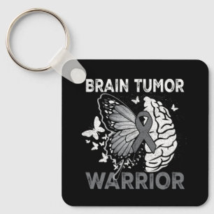 Brain Tumor Awareness Brain Surgery Been There Don Key Ring