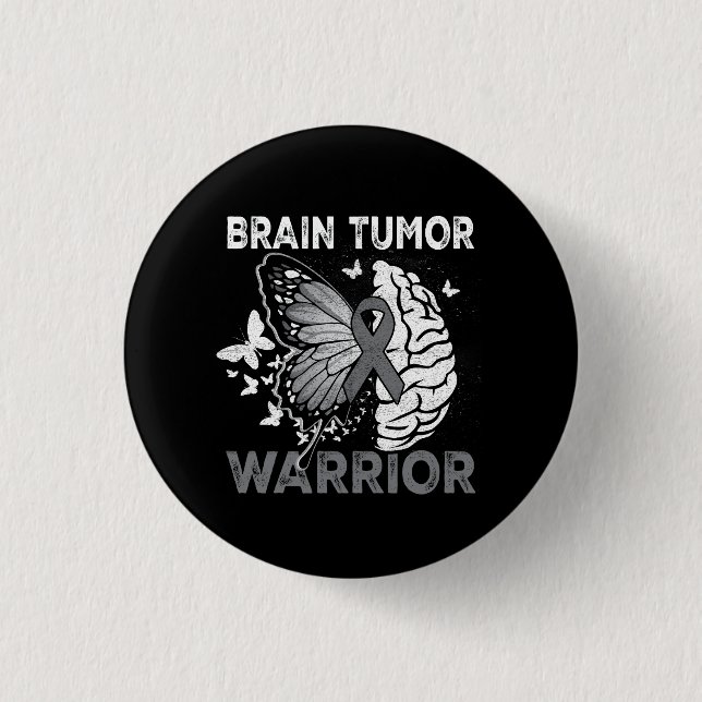 Brain Tumour Awareness Brain Surgery Been There Do 3 Cm Round Badge (Front)