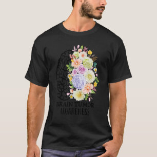 Brain Tumour Awareness Go Grey In May Mum Dad Supp T-Shirt