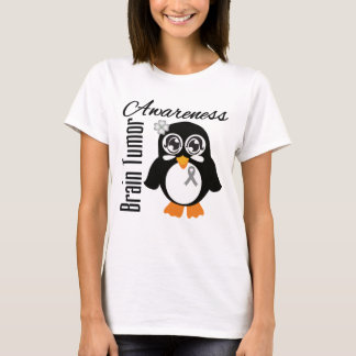 Brain Tumour Awareness Penguin T-Shirt
