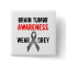 brain tumour awareness pin