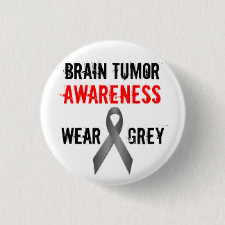 brain tumour awareness pin