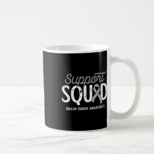 Brain Tumour Awareness Support Squad Warrior Survi Coffee Mug