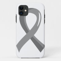 Brain Tumour Grey Ribbon 3