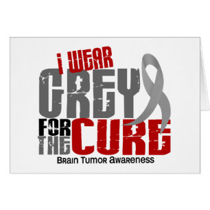 Brain Tumour I Wear Grey For The Cure 6.2