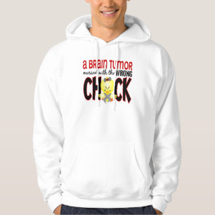 Brain Tumour Messed With The Wrong Chick Hoodie