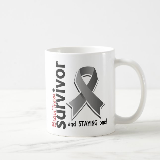 Brain Tumour Survivor 19 Coffee Mug (Right)