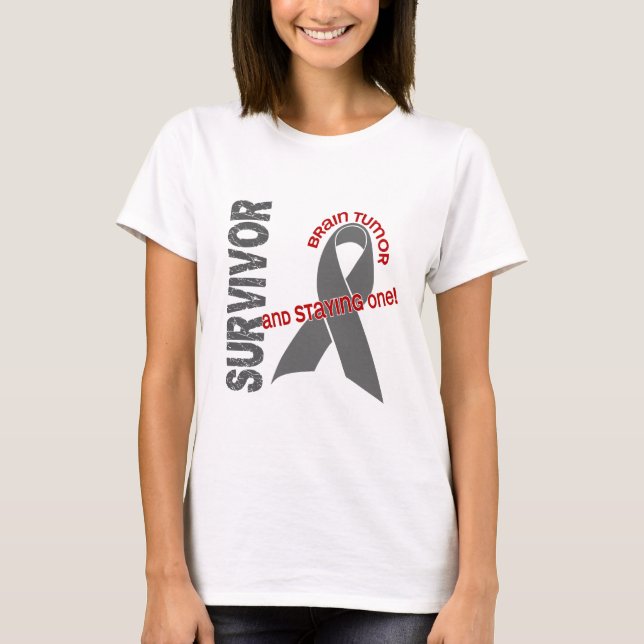 Brain Tumour Survivor T-Shirt (Front)