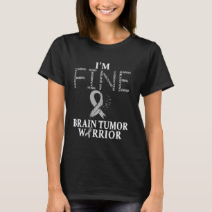 Brain Tumour Warrior I'm Fine T-Shirt