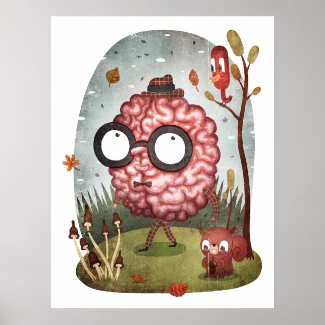 Brain Walk Poster (Front)