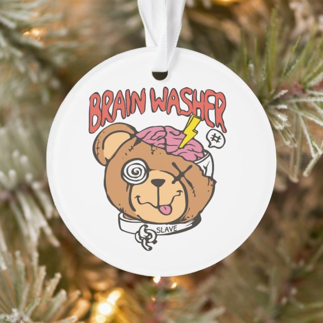 Brain Washer – Reset Your Mind in Style Ornament (Tree)
