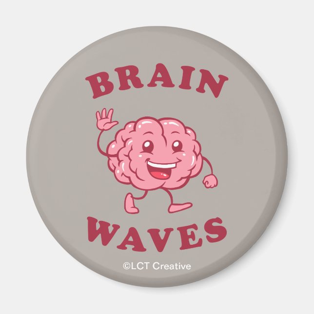 Brain Waves Magnet (Front)