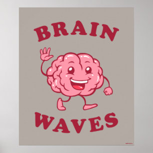 Brain Waves Poster