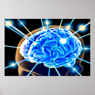 Brain Waves Poster