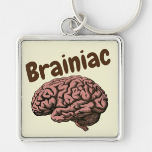 Brainiac Keychain
