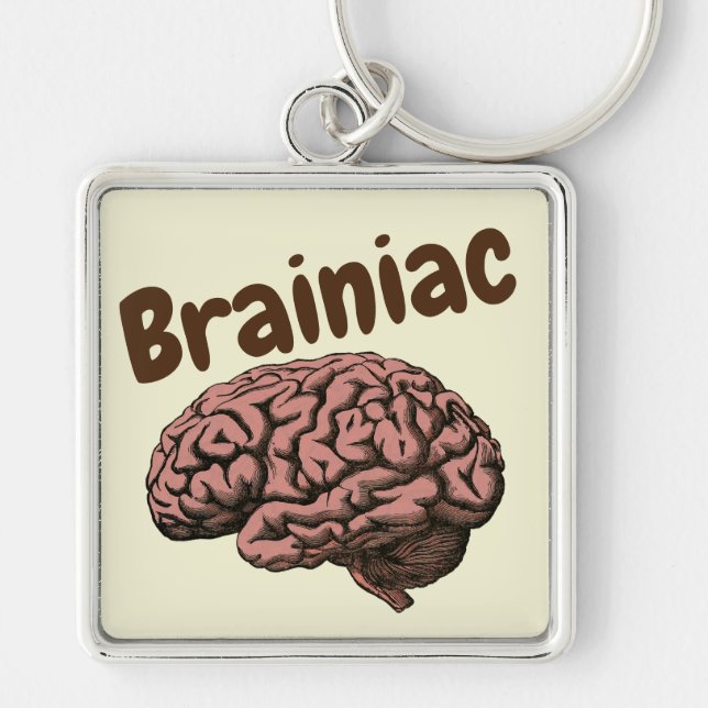 Brainiac Keychain (Front)