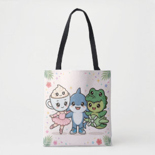 Brainrot Best Friends Squad Tote Bag
