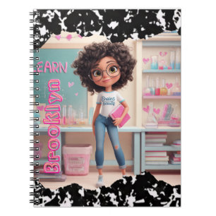 Brains & Beauty: Lab Notes Notebook