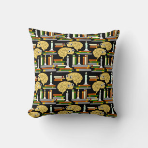 Brains Books and Candles  Cushion