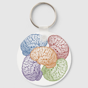 Brains Key Ring