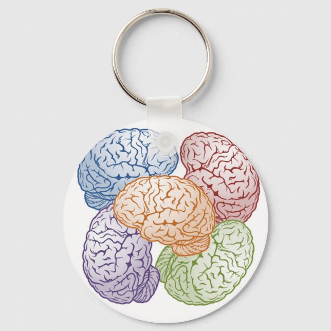 Brains Key Ring (Front)