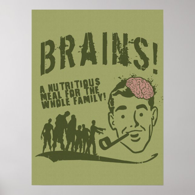 Brains! Poster (Front)