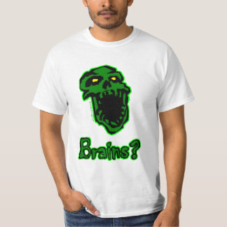 Brains Zombie T-shirt