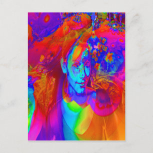 Brainstorm in Colour Postcard